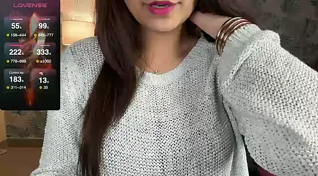 Snapshot of Sizzling__ZAARA chatting on January 19, 6:20 am Sizzling ZAARA online show from January 19, 6:20 am