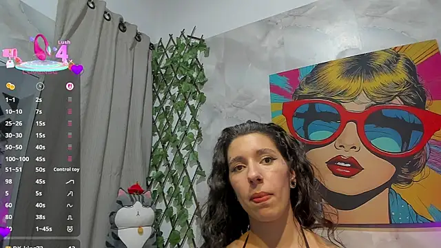 Snapshot of GabiMorgan chatting on March 22, 1:22 am GabiMorgan online show from March 22, 1:22 am