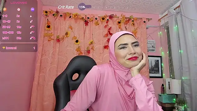 Snapshot of DarshaKhemu chatting on February 19, 8:52 pm DarshaKhemu online show from February 19, 8:52 pm