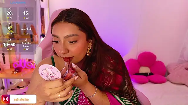 ashalisha online show from October 3, 2:47 pm