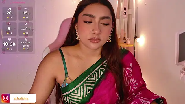 ashalisha online show from January 10, 3:25 pm