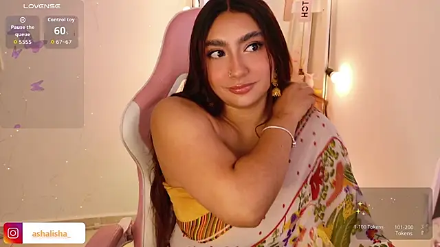 ashalisha online show from February 14, 2:03 pm