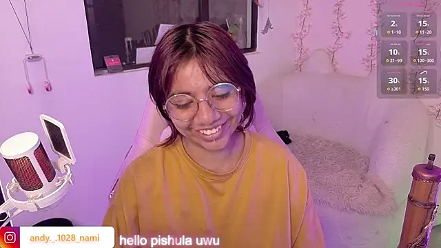 Nami usagi online show from April 21, 3:17 pm