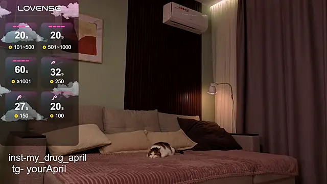 MyApril online show from September 16, 12:33 am