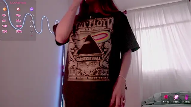 Snapshot of HannaMoom chatting on February 10, 9:30 pm HannaMoom online show from February 10, 9:30 pm