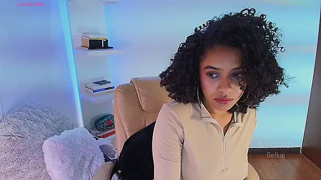 Snapshot of Belkaj chatting on February 12, 9:22 pm Belkaj online show from February 12, 9:22 pm