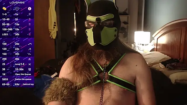 kinkywolf429 online show from October 19, 9:37 pm