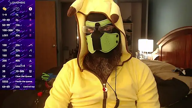 kinkywolf429 online show from October 31, 6:09 pm