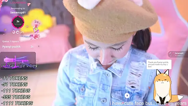 Pinkie Princes online show from February 2, 11:11 pm