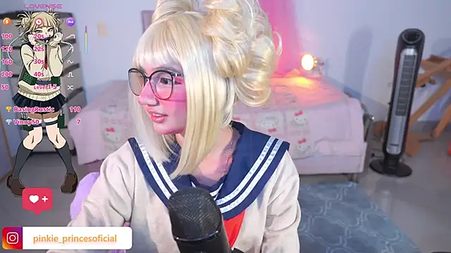 Snapshot of Pinkie_Princes chatting on May 14, 1:45 am Pinkie Princes online show from May 14, 1:45 am