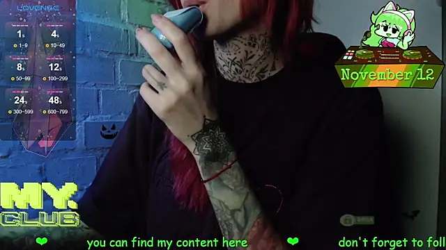 Witch Emma online show from November 12, 7:09 am