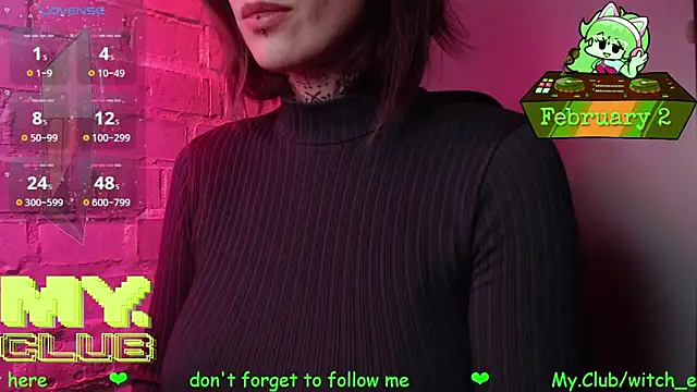 Witch Emma online show from February 2, 7:23 pm