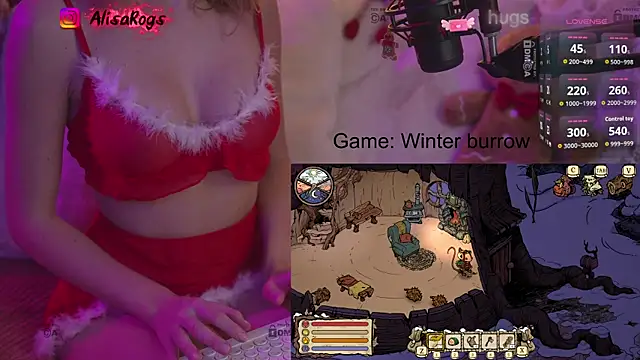 AlisaRogs online show from December 16, 8:25 pm