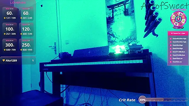 Snapshot of ArtofSweet chatting on September 8, 7:02 pm ArtofSweet online show from September 8, 7:02 pm