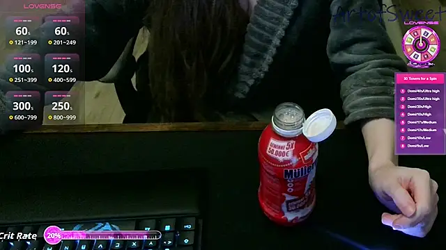 Snapshot of ArtofSweet chatting on September 12, 7:58 pm ArtofSweet online show from September 12, 7:58 pm