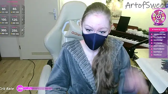 ArtofSweet online show from January 14, 7:30 pm