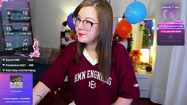 HunnyyLove online show from December 13, 4:27 pm