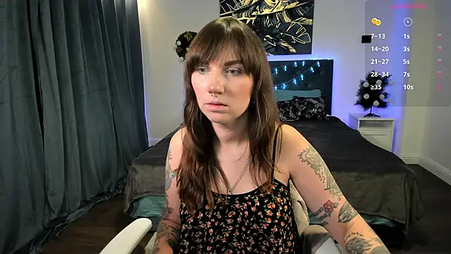 Snapshot of StacyTigerr chatting on December 9, 10:32 am StacyTigerr online show from December 9, 10:32 am