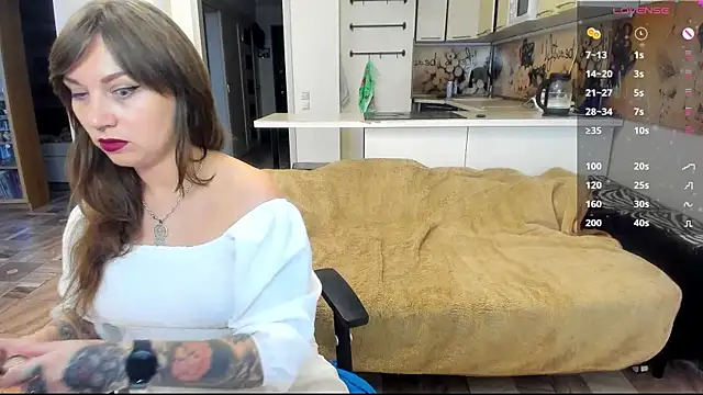 Snapshot of StacyTigerr chatting on October 15, 11:10 am StacyTigerr online show from October 15, 11:10 am