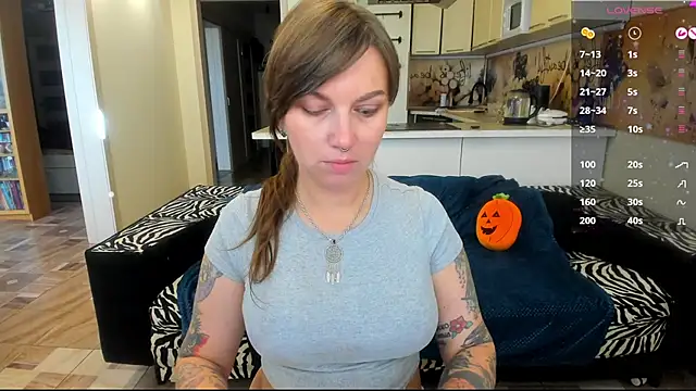 Snapshot of StacyTigerr chatting on October 18, 11:33 am StacyTigerr online show from October 18, 11:33 am