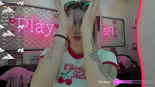 Snapshot of Atenea_Klett_ chatting on February 14, 1:08 pm Atenea Klett  online show from February 14, 1:08 pm