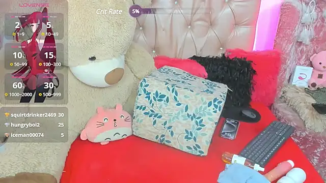 Snapshot of Ginna_doll chatting on December 7, 1:58 am Ginna doll online show from December 7, 1:58 am