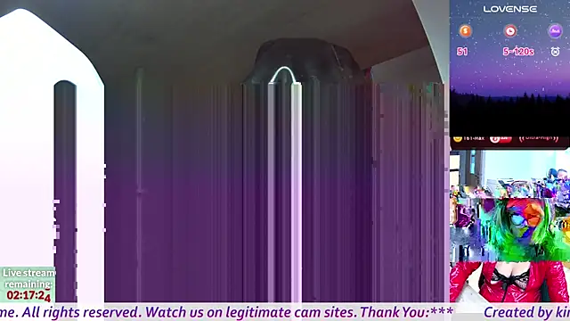 kinky Hexme online show from February 19, 2:44 pm