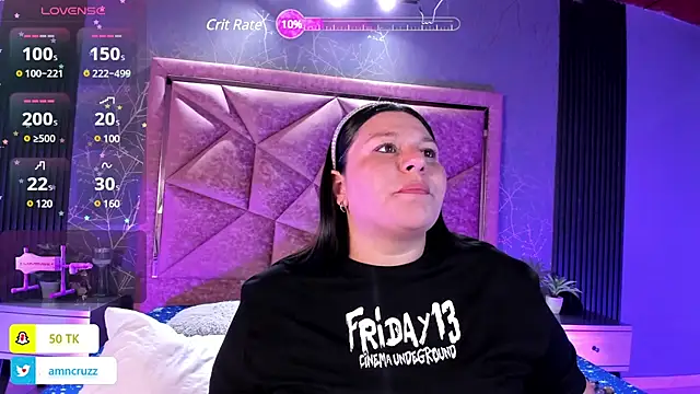 Snapshot of Amanda-Cruz chatting on March 22, 10:48 pm Amanda-Cruz online show from March 22, 10:48 pm