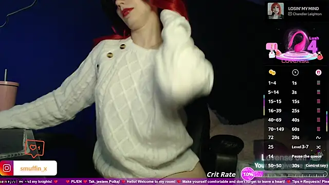 strawberry muffin online show from November 15, 10:04 pm