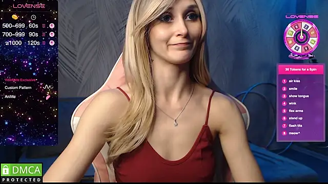 Snapshot of AliceSporty chatting on March 11, 2:10 am AliceSporty online show from March 11, 2:10 am