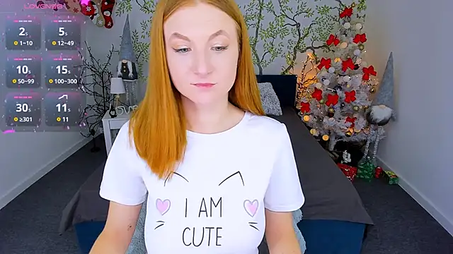 Snapshot of JeannieFox_ chatting on December 29, 8:55 am JeannieFox online show from December 29, 8:55 am