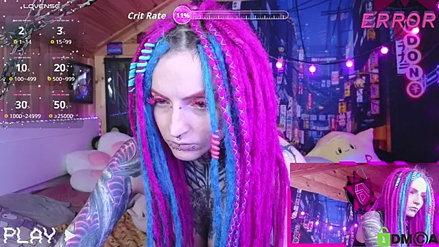 Snapshot of NekoCyber chatting on September 20, 5:08 am NekoCyber online show from September 20, 5:08 am