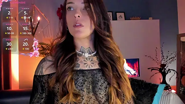 Snapshot of Megan_inked chatting on April 26, 3:48 am Megan inked online show from April 26, 3:48 am