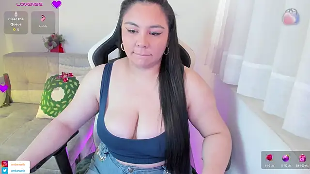 Snapshot of ambar-wells chatting on December 4, 3:32 pm ambar-wells online show from December 4, 3:32 pm