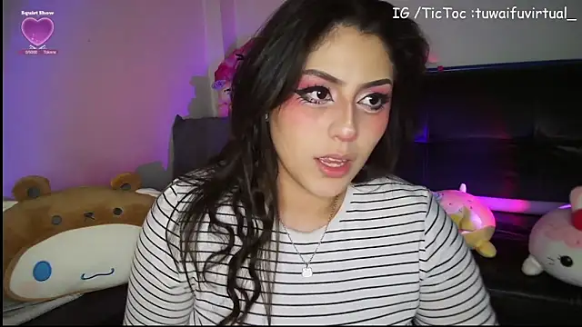 TuWaifuVirtual1 online show from February 3, 11:32 pm