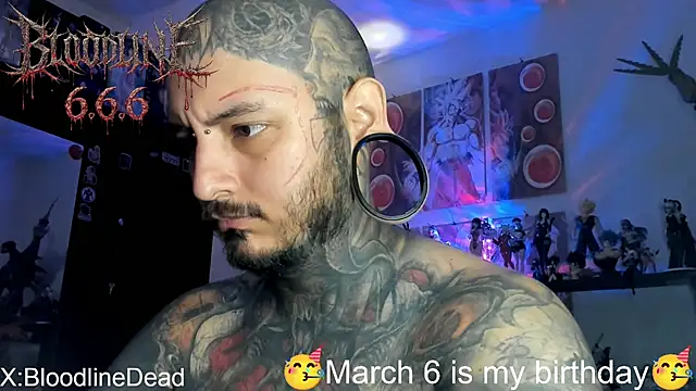 DEATHINK666XX online show from February 25, 6:06 pm