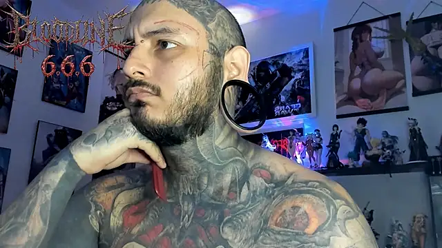 DEATHINK666XX online show from April 18, 6:12 pm