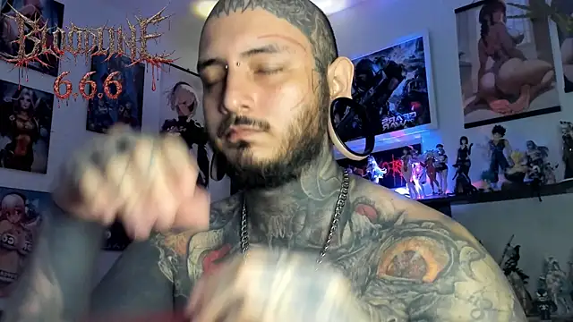 DEATHINK666XX online show from April 21, 5:17 pm