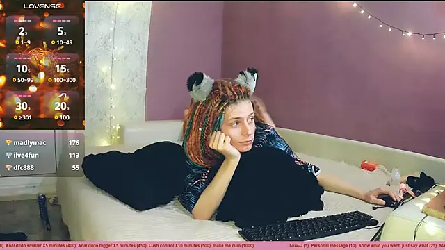 Littlepinkcat online show from December 31, 3:01 am