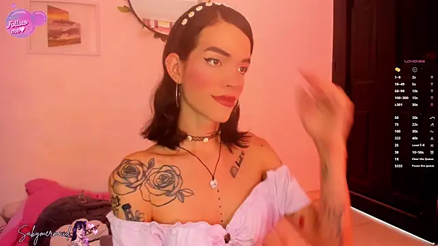 Snapshot of Saby_mermaid chatting on December 13, 6:16 pm Saby mermaid online show from December 13, 6:16 pm