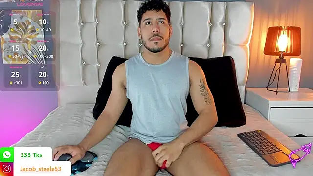 Snapshot of Jacob_Steele53 chatting on February 14, 11:21 am Jacob Steele53 online show from February 14, 11:21 am