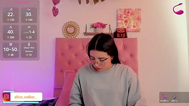 aliice walker  online show from December 7, 12:56 pm