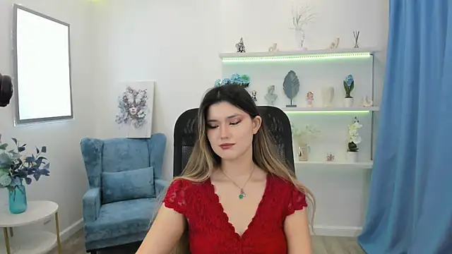 Snapshot of AnneTLi chatting on October 11, 3:28 am AnneTLi online show from October 11, 3:28 am