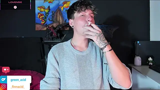 Green acid01 online show from October 21, 7:25 pm