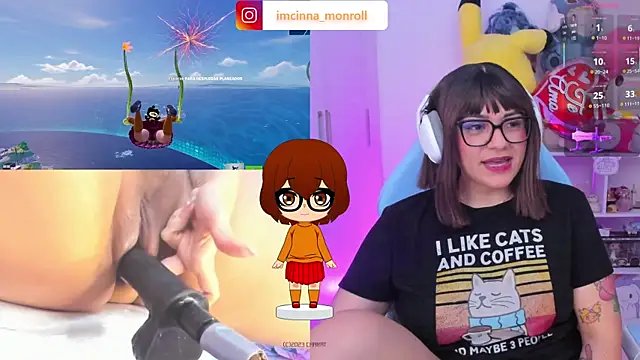 cinna monroll online show from April 18, 7:58 pm