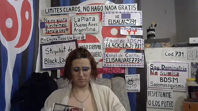 black lady731 online show from June 6, 1:05 pm