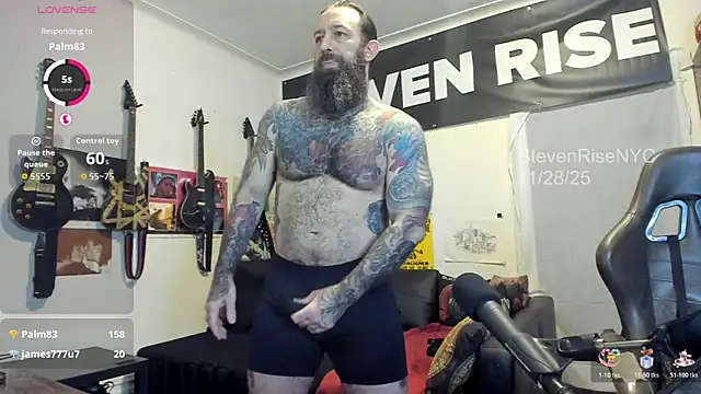 Snapshot of StevenRiseNYC chatting on November 28, 11:29 pm StevenRiseNYC online show from November 28, 11:29 pm