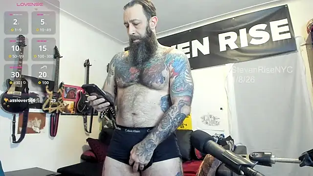 Snapshot of StevenRiseNYC chatting on January 9, 1:25 pm StevenRiseNYC online show from January 9, 1:25 pm